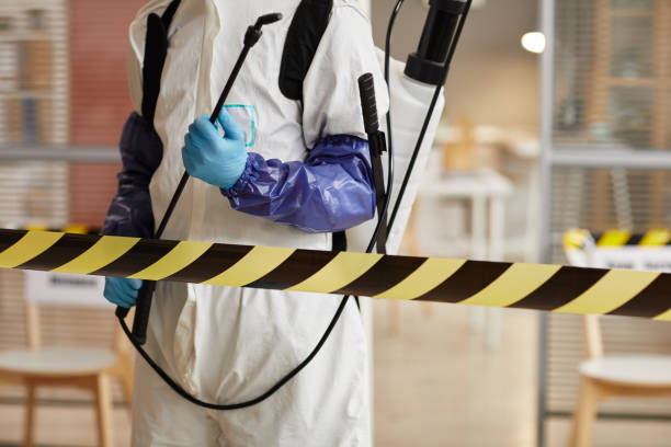 Professional Biohazard Cleanup technician working in Pleasantville, NJ